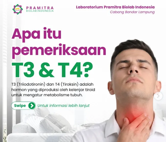 Apa itu Pemeriksaan T3 dan T4?